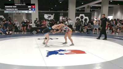 120 lbs Champ. Rd Of 16 - Jennifer Tian, Cheney Blackhawk Wrestling Club vs Madalyn Hill, Journeymen Wrestling Club