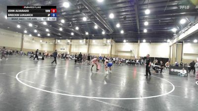 144 lbs Consolation - John Alvarado, Tampa Bay Tigers Wrestling vs Breckin Lukanich, Applied Pressure