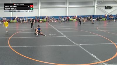 120 lbs Cons. Round 2 - Jaden Williams, Wellington vs Bently Nowak, .