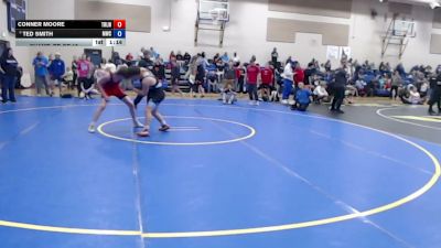 132 lbs Champ. Rd Of 16 - Conner Moore, Team Real Life Wrestling vs Ted Smith, Madison Wrestling Club