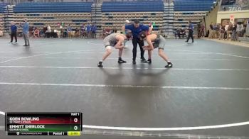 165 lbs Semifinal - Emmitt Sherlock, Gilman School vs Koen Bowling, St. Mary`s Ryken