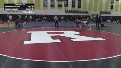 197 lbs Consi Of 8 #2 - Anderson Olcott, Unattached vs Damian Weaver, Rutgers-Unattached