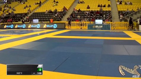 World Jiu-Jitsu No-Gi IBJJF Championship Day 1 Mat 9 Part 1