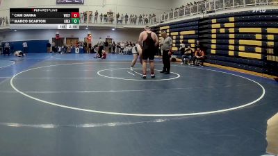 285 lbs Round Of 16 - Cam Danna, West Allegheny vs Marco Scarton, Greater Latrobe