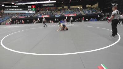 133 lbs Cons. Round 2 - Blake Runion, Corban vs 12 Freddy Barajas, Saint Mary