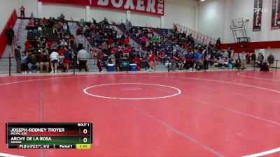 125 lbs Round 1 - Joseph-Rodney Troyer, Pacific (OR) vs Archy De La Rosa, Vikings