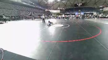 100 lbs Semifinal - Malachi Bolinger, Takedown Express Wrestling Club vs Kacen Hamilton, Thunder Mountain Wrestling Club