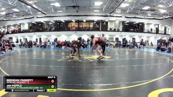 197 lbs Round 3 (6 Team) - Ian Pepple, University Of Wisconsin Eau Claire vs Brendan Finnerty, Seton Hill University