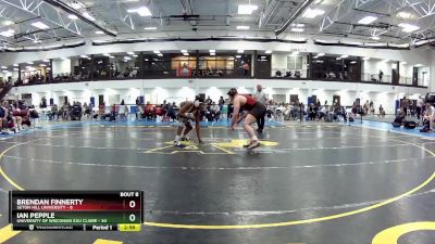 197 lbs Round 3 (6 Team) - Ian Pepple, University Of Wisconsin Eau Claire vs Brendan Finnerty, Seton Hill University