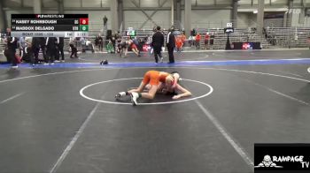 120 lbs Cons. Round 2 - Kasey Rohrbough, Scott City vs Maddox Delgado, U Town Hammers