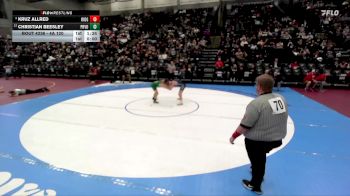 4A 120 lbs Cons. Round 2 - Christian Beesley, Provo vs Kruz Allred, Ridgeline
