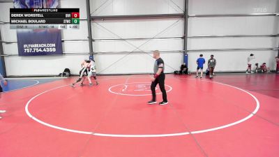 152 lbs Rr Rnd 1 - Derek Worstell, Division-1 Potentially Dangerous vs Michael Boulard, Shore Thing Surf