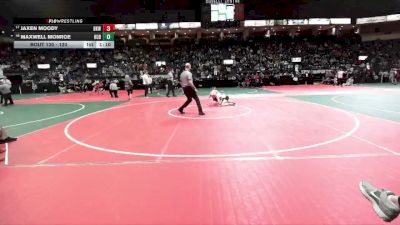 120 lbs Champ. Round 1 - Jaxen Moody, BKW1 vs Maxwell Monroe, HUD1
