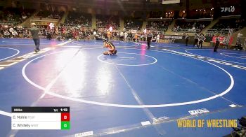 89 lbs Semifinal - Caleb Noble, Toss Em Up vs Conner Whitely, Westshore Wrestling Club