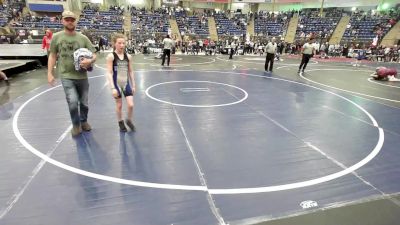 85 lbs Quarterfinal - Harper Schwettman, Badlands Elite vs Tyson Coleman, Colorado Outlaws