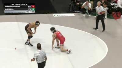 157 lbs Round 1 (16 Team) - Brandon Cannon, Ohio State vs Jared Hill, Wyoming