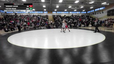 138 lbs Final - Edward Lavoie, Norwich Free Academy vs Victor Velez, Danbury