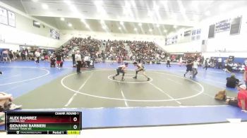 144 lbs Champ. Round 1 - Alex Ramirez, Corona 100 vs Giovanni Barbieri, Freight Train WC