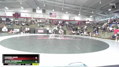 125 lbs Cons. Round 2 - Simon Dominguez, Grand Valley State vs Cooper Davis, UNC Pembroke