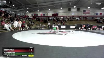 133 lbs Cons. Round 7 - Matthew Chi, Wisconsin-Parkside vs Peter Rolle, Central Oklahoma