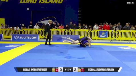 Nicholas Alexander Renaud vs Michael Anthony Heyliger 2025 Pan IBJJF Jiu-Jitsu No-Gi Championship