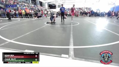 125 lbs Quarterfinal - Chase Riley, Olathe Raptor Wrestling Club vs Adam Rea, Sedalia Youth Wrestling Club