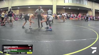 150 lbs Cons. Round 1 - Cooper Stevens, Waynesville vs Brayden Hibbitts, Lost Boyz