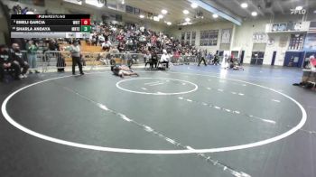145 lbs Cons. Round 2 - Sharla Andaya, Montclair vs Emeli Garcia, Whittier