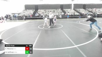57 lbs Quarterfinal - Anthony Messina, Buxton Elite ES vs Walker Hoffman, Kraken Elem Elite