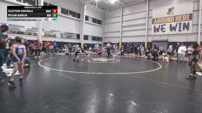 58 lbs Quarterfinal - Clayton Ciociola, Martins Creek vs Rylan Garcia, Bristol