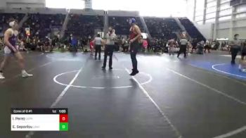 156 lbs Consi Of 8 #1 - Isaiah Perez, Copper Head Wrestling vs Evan Sepanlou, Unaffiliated