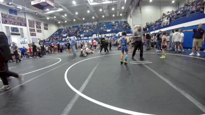 70 lbs Quarterfinal - Jackson Griffin, Team Nomad vs Bennett Dawson, Team Tulsa Wrestling Club