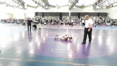 61-M2 lbs Quarterfinal - Owen Booth, Cherokee vs Brody Cruz, Bayport-Blue Point