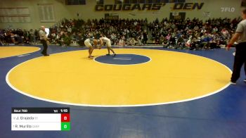 135 lbs Semifinal - Jesse Grajeda, St. John Bosco vs Richard Murillo, Canyon Springs