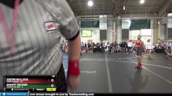 115 lbs Round 1 - Justin Bullock, Terps Xtreme vs Emmitt Becker, Askren WA Red