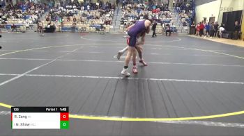 106 lbs Champ. Round 1 - Nick Shaw, Mount Saint Joseph vs Rock Zang, Archbishop Spalding