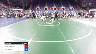 138 lbs Cons 16 #1 - Jt Schneider, CT vs Cadyn Wild, IA