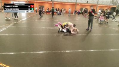 105/115 Round 3 - Lilliava Hoeft, Mighty Warriors Wrestling Acad vs William Conlin, Project Destiny Wrestling Club