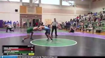 195 lbs Cons. Semi - Justus Whitaker, Edmonds-Woodway vs Saul Hernandez, Meadowdale