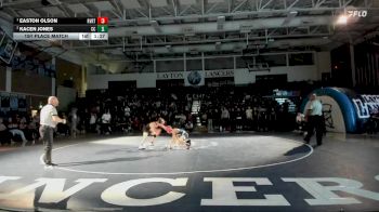 120 lbs 1st Place Match - Easton Olson, Riverton vs Kacen Jones, Corner Canyon