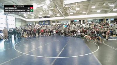132 lbs Champ. Round 2 - William Shallenberger, Wasatch vs Brayden Bosh, Layton