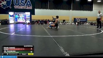 150 lbs Quarterfinal - Isaak Chavez, Goldman`s Wrestling Academy Of The Rockies vs Gil Mossburg, Ascend Wrestling Academy