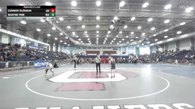 101 lbs Round 1 (3 Team) - Connor Sleeman, Gouverneur Sr HS vs Shayne Vine, Wayne Sr HS