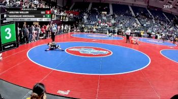 100 lbs Champ. Round 1 - Nahenahe Hironaka, Lassiter H.S. vs Aislynn Weller, Chestatee