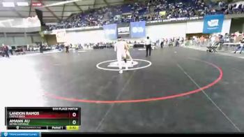 1A 126 lbs 5th Place Match - Landon Ramos, Castle Rock vs Amann Au, Seton Catholic