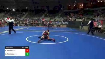 75 lbs Semifinal - Kaiden Skodak, Simmons Academy Wrestling Saw vs Lachlan Robideau, Stma