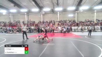 74 lbs Quarterfinal - Isaac 'the Hammer' Ortega, Desert Dogs WC vs Joshua Gustafson, New Mexico Outlawz