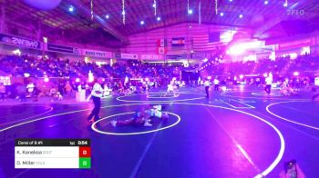 120 lbs Consi Of 8 #1 - Kian Kanekoa, Southern Idaho WC vs Devyn Miller, Colorado Top Team