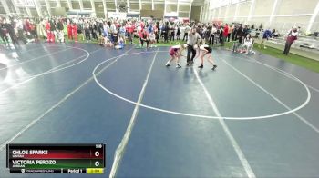 110 lbs Champ. Round 1 - Victoria Perozo, Jordan vs Chloe Sparks, Uintah