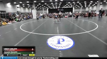 126 lbs Quarterfinal - Mason Milsaps, Boneyard Wrestling Academy vs Crew Carlson, The Best Wrestler